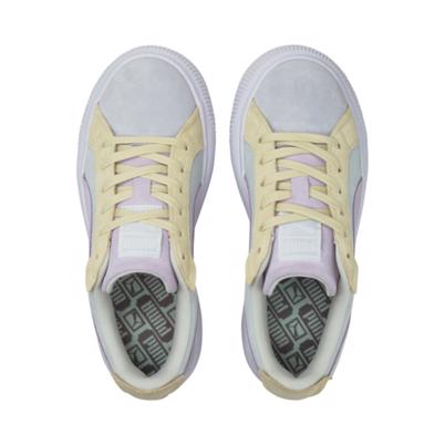 Puma Suede Mayu Raw Sneakers Ice Flow Puma White above